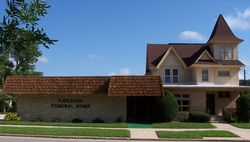 Our large, modern funeral home from the outside