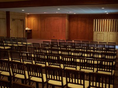 Our spacious chapel